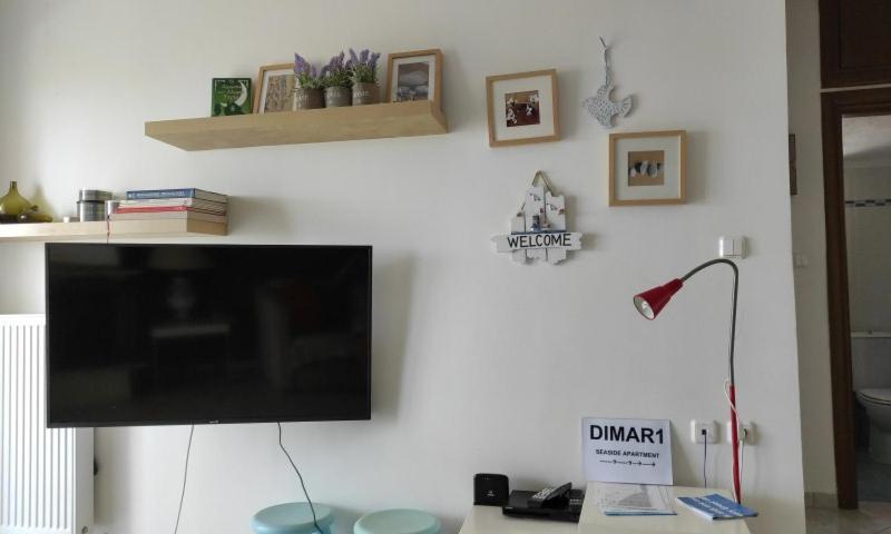 Dimar1 Seaside Apartment Paralia Dionysiou Bagian luar foto