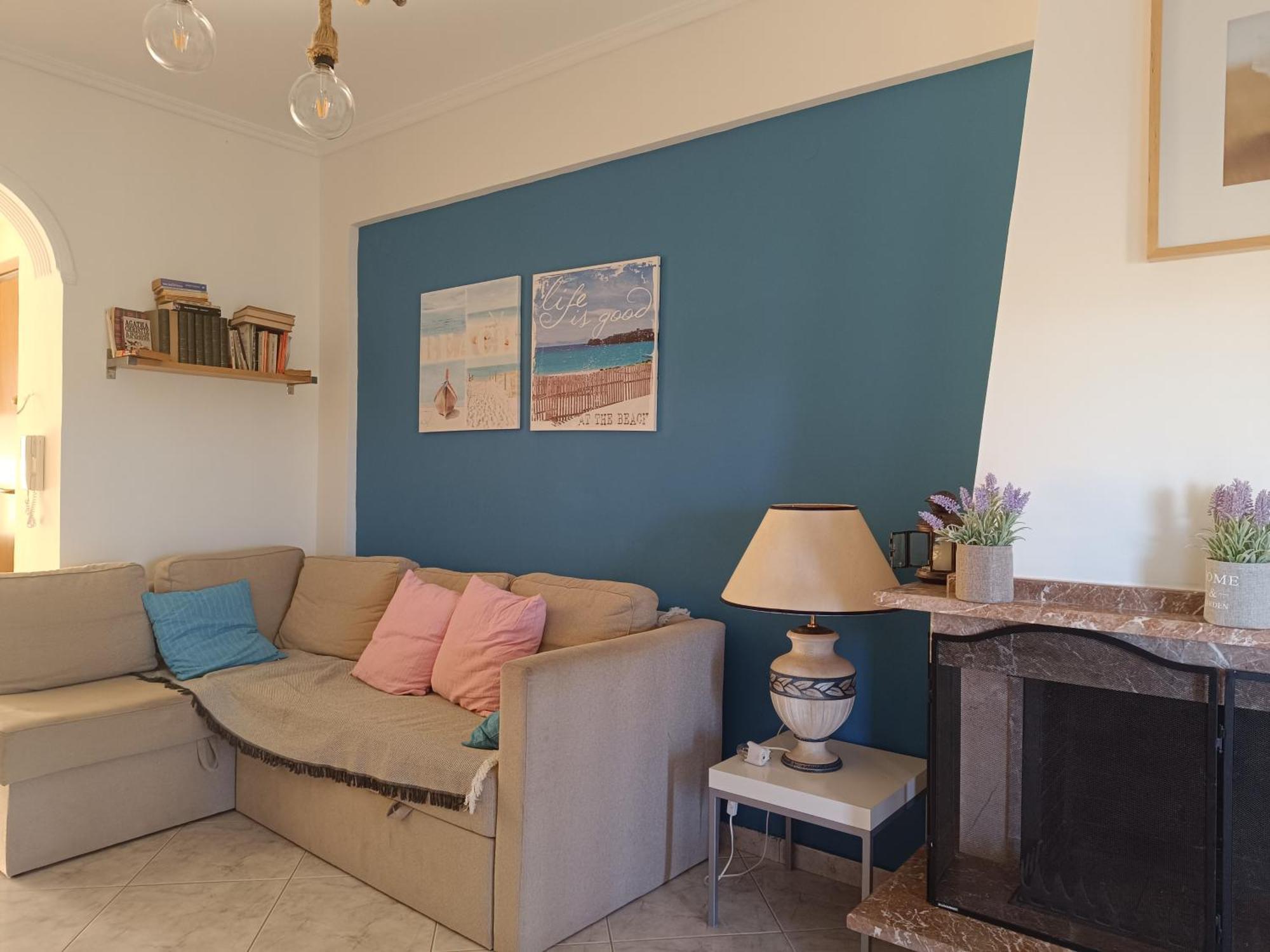 Dimar1 Seaside Apartment Paralia Dionysiou Bagian luar foto
