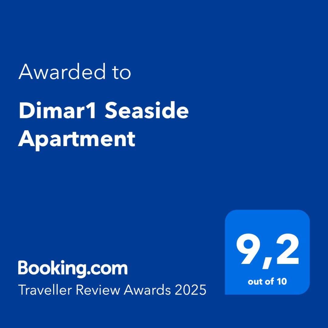 Dimar1 Seaside Apartment Paralia Dionysiou Bagian luar foto